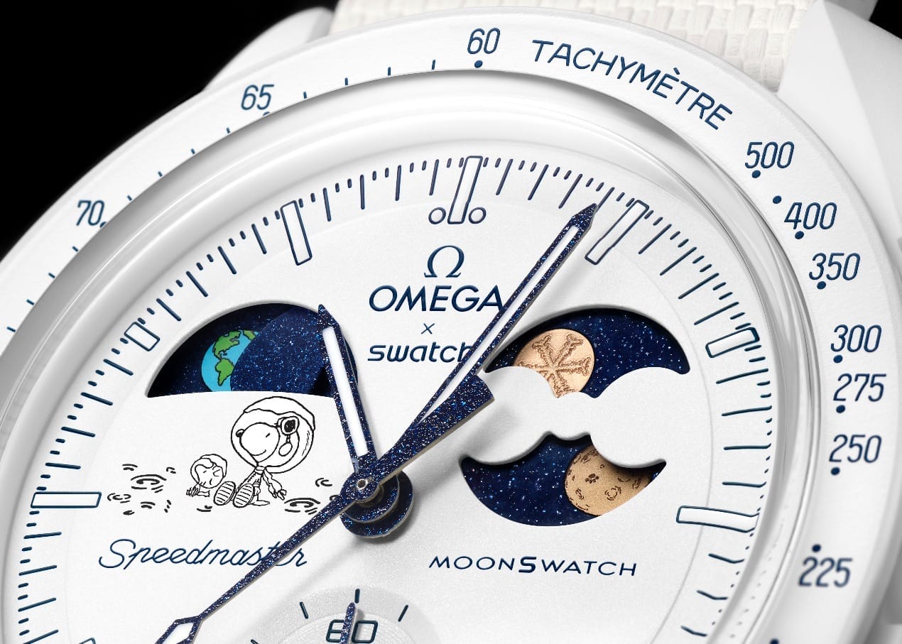 Swatch révèle la Mission to Earthphase, Moonshine Gold “Cold Moon”