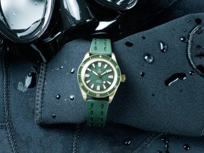 YEMA revisite la Skin Diver en version slim et bronze