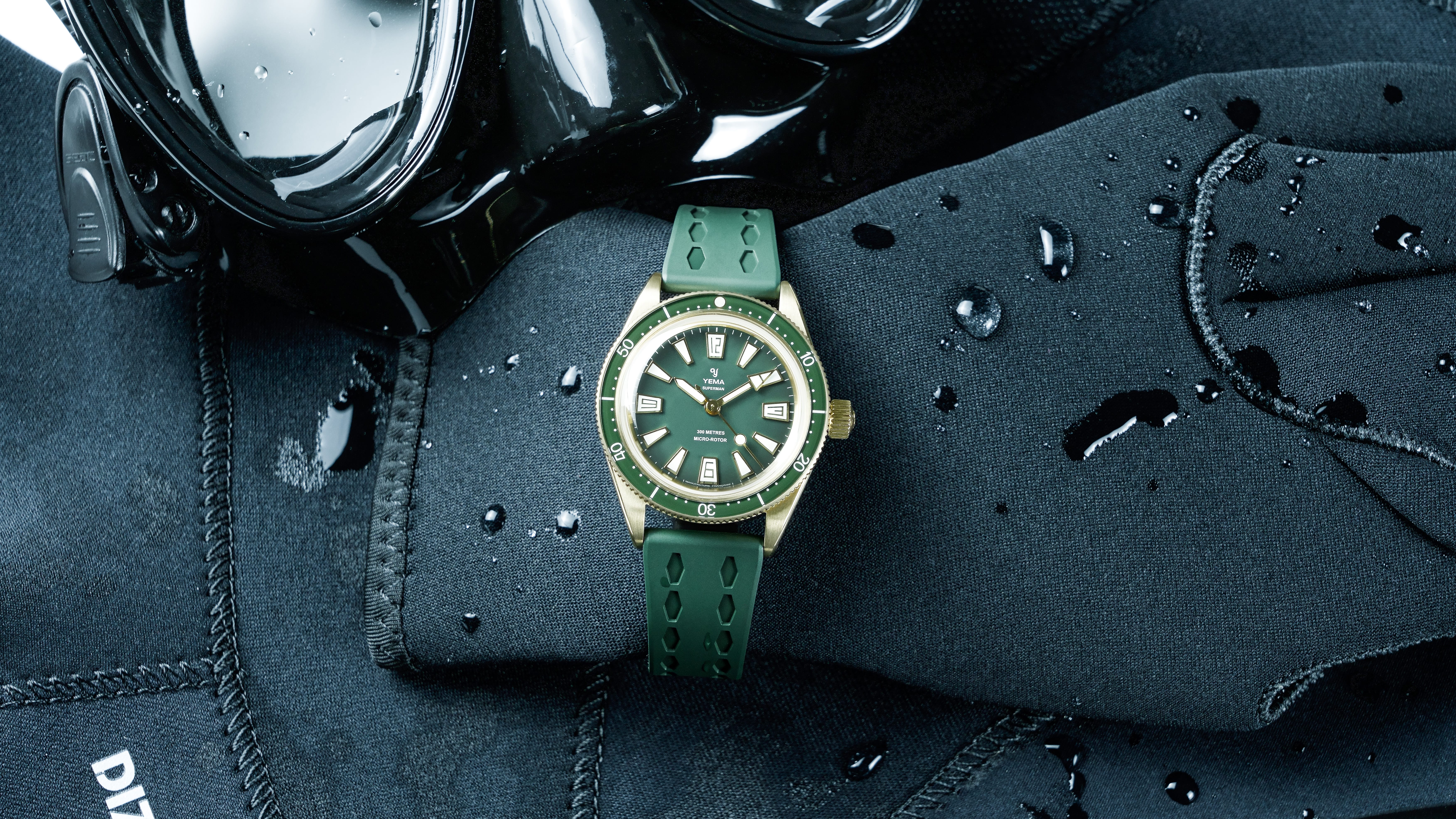 YEMA revisite la Skin Diver en version slim et bronze