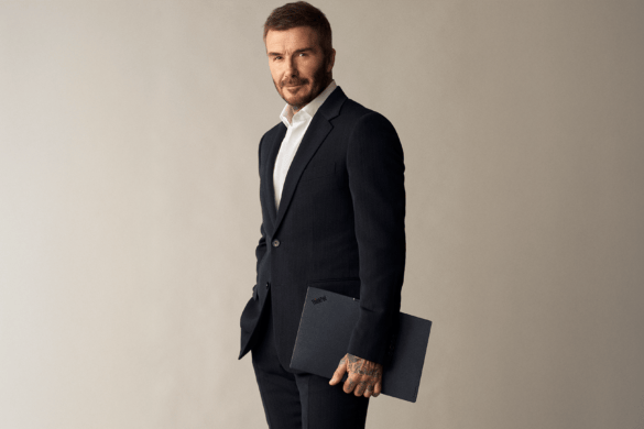 Lenovo présente son partenariat avec David Beckham